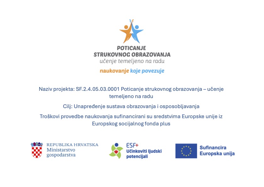 Primamo učenike na naukovanje (JMO model)!